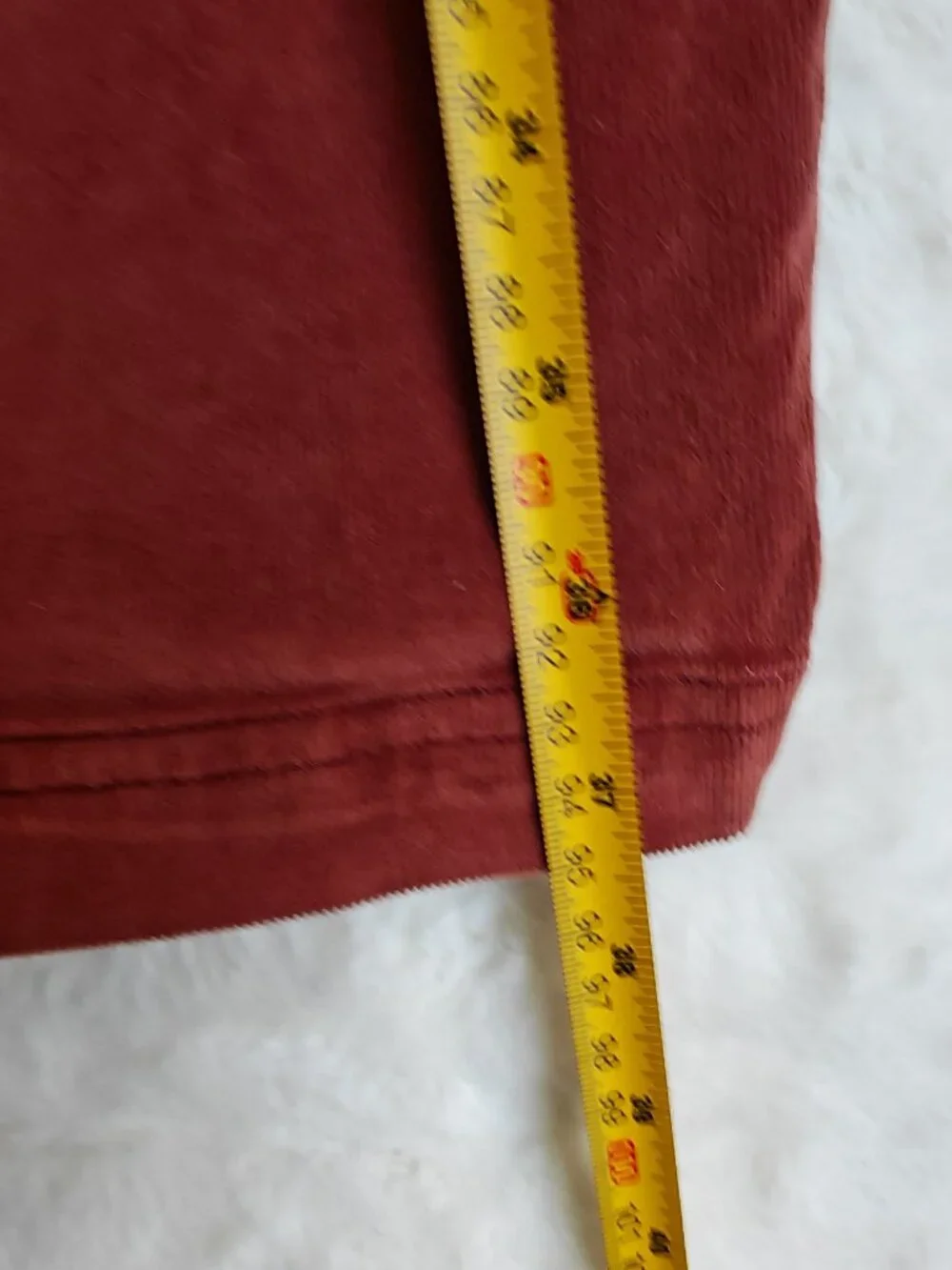 Free People Bay To Breakers Corduroy Cargo Pants XS Russet Red Utility Drawstrin